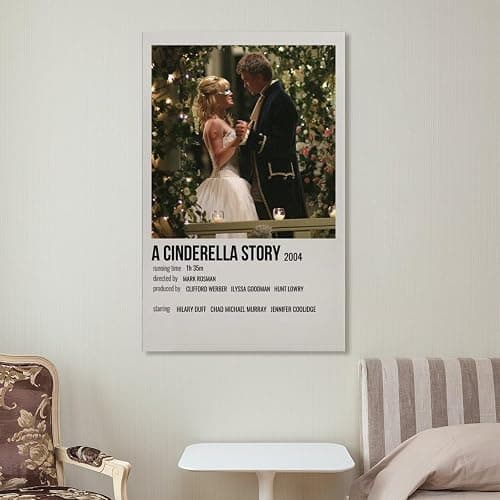 A Cinderella Story Comedy Themed Movie Poster (1) Poster Decorative Painting Canvas Wall Art Living Room Posters Bedroom Painting 12x18inch(30x45cm) - 12x18inch(30x45cm) - Unframe-style thumbnail 6