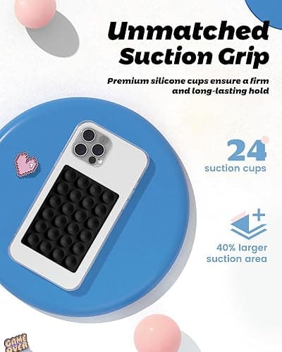 Magnetic Sticky Phone Suction Grip thumbnail 4