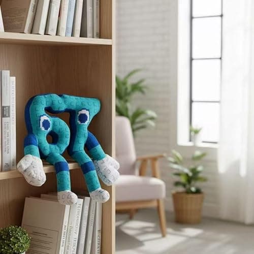 Brainrot 67 Plush, Italian Brainrot Six Seven,10 inch Blue Style thumbnail 2