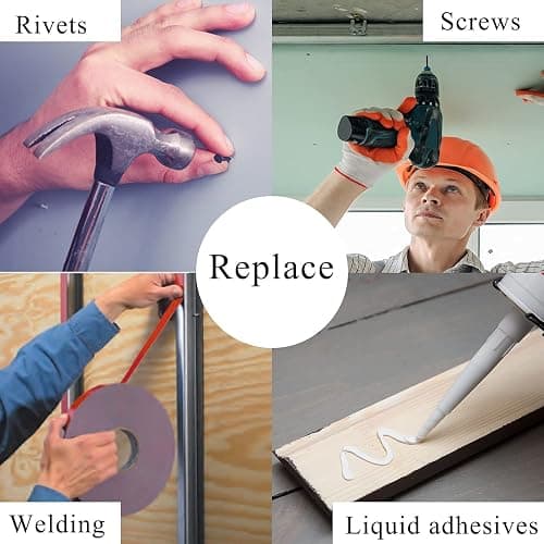 3M Double Sided Tape 1in x 16.5ft, Mounting Tape Heavy Duty, Removeable PE Foam Tape Strips, Strong Adhesive Tape Waterproof Free Damage for Paint Wall Picture Hanging Poster thumbnail 6
