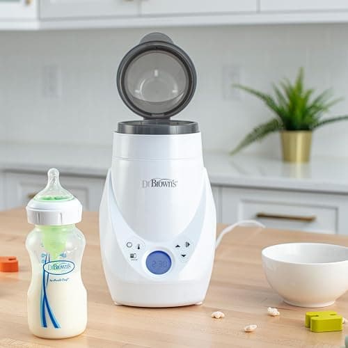 Dr. Brown's Deluxe Baby Bottle Warmer and Sterilizer for Formula, Breast Milk, and Baby Food Jars - Deluxe Baby Bottle Warmer & Sterilizer thumbnail 11