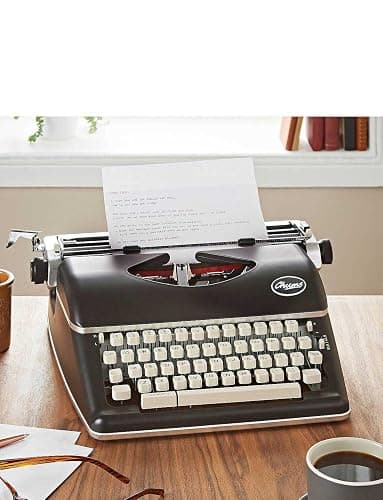 Chums Manual Typewriter Traditional Retro Style Black thumbnail 2