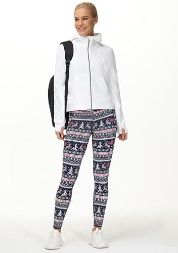 THE GYM PEOPLE Women's Full-Zip Up Hoodies Jacket Fleece Workout Crop Tops Sweatshirts with Pockets Thumb Hole thumbnail 6