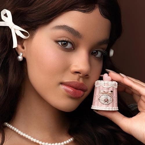 Flower Knows The Sweetie Bear Coating Lip Jelly,Soft Moisturizing Tinted Lip Gloss with Botanicals,Lightweight Non-Sticky Pink Lips Plumper,Cruelty-Free,0.18 oz(JE05 Tiered Dress) thumbnail 6