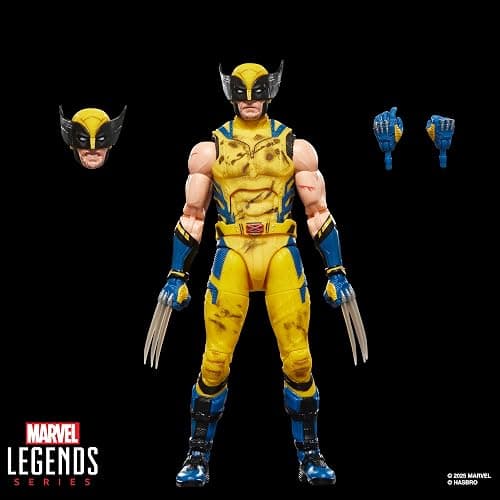 Marvel Legends Series Wolverine, Marvel Studios' Deadpool & Wolverine Movie Collectible 6-Inch Action Figure Gift thumbnail 2