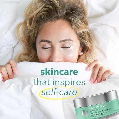 Patchology Rejuvenating Under Eye Gels - Hydrating Eye Mask w/Caffeine, Hydrolyzed Collagen & Centella Asiatica- Under Eye Patches For Dark Circles - Minimize Puffiness & Wrinkle Reducer - 30 ​Pairs thumbnail 7