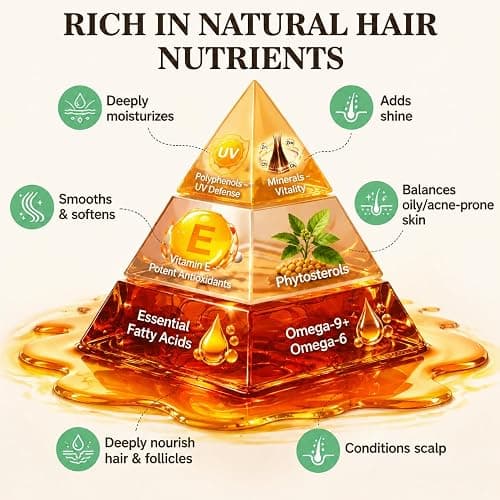 WEEMOTD 100% Raw Batana Oil for Hair, Unrefined Conditioning Scalp Oil from Honduras, Moisturizing Hair Mask, Adds Shine & Softness for Men & Women, 4.06 fl oz thumbnail 2