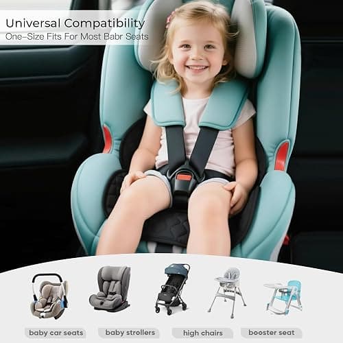 MOMSYLA 2 Pack Waterproof Piddle Pads Carseat Potty Training Car Seat Protector Waterproof Car Seat Liner Cover to Prevent Pee thumbnail 6