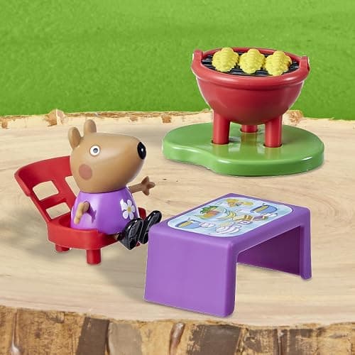 Peppa Pig Caravan Playset for Girls and Boys, 3 Figures, 6 Accessories, Preschool Toys, Kids Gifts, Ages 3+ thumbnail 11