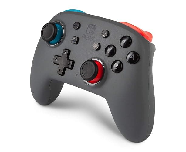PowerA Nano Enhanced Wireless Controller for Nintendo Switch - Grey-Neon thumbnail 8