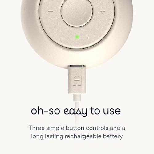 Hatch Rest Go | Portable Sound Machine for Babies & Kids | Sleep Soother Machine with 10 Calming Sleep Sounds | Rechargeable Travel Baby Sound Machine for Travel | Putty thumbnail 5