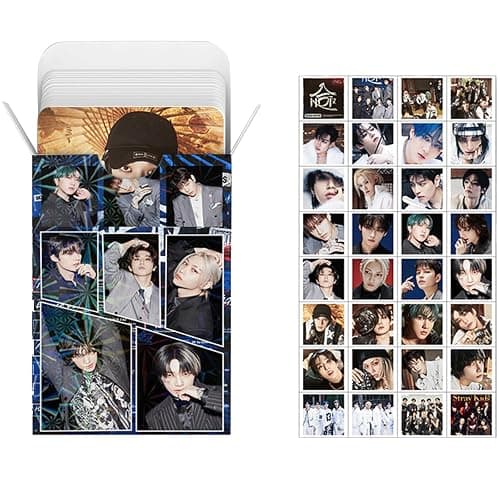 KPOPBP 3 Pack/180 PCS Photocards 96 PCS Stickers ATE Album JJAM Cards Kpop Giant SKZHOP HIPTAPE 合(hop) Lomo Card Set Gift Merch for SKZ Boys and Girls thumbnail 6