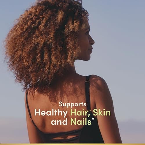 Nature's Bounty Biotin Hair Skin and Nails Vitamins, Supports Healthy Hair, Skin and Nails, 10,000 mcg, 120 Softgels (Pack of 2) thumbnail 4