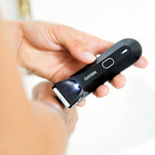 MANSCAPED® The Lawn Mower® 4.0, Electric Groin Hair Trimmer, Replaceable SkinSafe® Ceramic Blade Heads, Waterproof Wet/Dry Clippers, Rechargeable, Wireless Charging, Male Hygiene Grooming Razor thumbnail 7