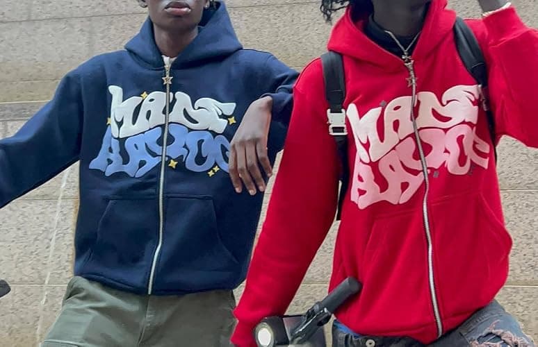 Y2K Hoodie Women Men Zip Up Grunge Aesthetic Hoodies Casual Vintage Oversized Pullover Sweatshirt Harajuku Jacket thumbnail 2