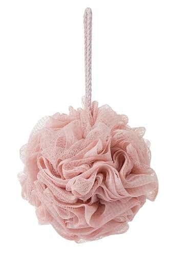 KAKOOI Bath Sponges, Shower Loofah for Body Exfoliation(1 pcs, Pink) - Image 1