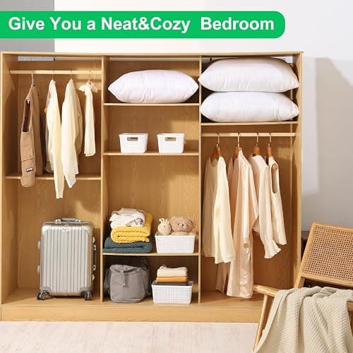 WRRLORS 6 Pack Plastic Storage Baskets with Lid,White Stackable Bins | Durable Woven Plastic With handle Breathable,Save space,For Organizing Desktops, Closets, Playrooms, Classrooms, Offices thumbnail 6