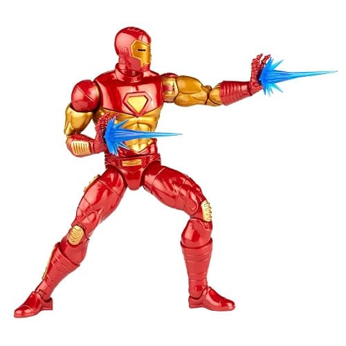Marvel Hasbro Legends Series 6-inch Modular Iron Man Action Figure Toy, Includes 4 Accessories and 1 Build-A-Figure Part, Premium Design and Articulation thumbnail 5