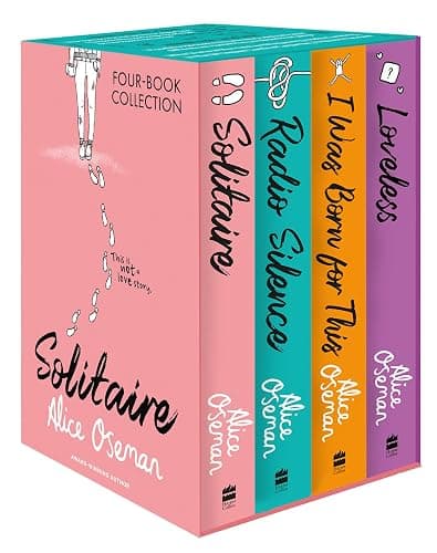 Alice Oseman Four-Book Collection Box Set (Solitaire, Radio Silence, I Was Born For This, Loveless): TikTok made me buy it! From the YA Prize winning author and creator of Netflix series HEARTSTOPPER - Image 1