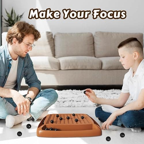 Magnetic Game Chess, Magnet Game Board Games for Kids and Adults, Magnet Chess Set Family Games Ideal for Family and Friend Games Night, 2-4 Players thumbnail 6