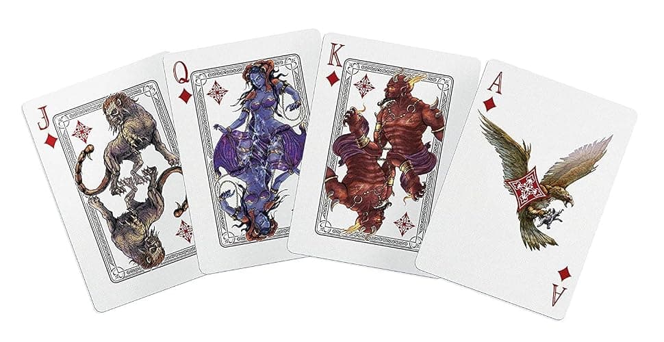 Bicycle Mythical Creatures 1 and 2 Playing Cards Set thumbnail 6