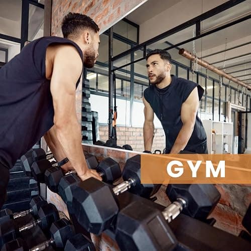 pertetey Home Gym Mirror, 56X16 Inch(Each)-2Pack Large Frameless Tempered Glass Full Body Wall Mounted for Yoga, Exercise, Dance Studio thumbnail 2