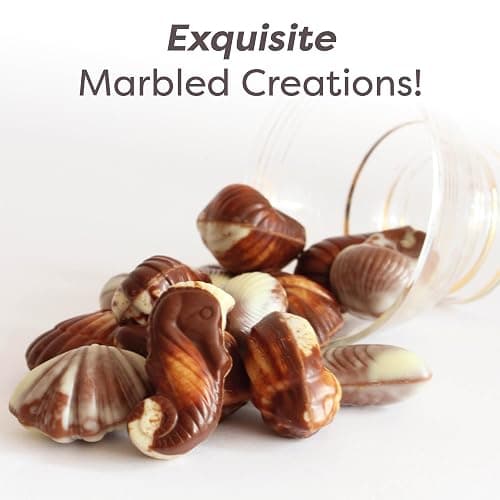 GuyLian Original Belgian Chocolate Seashells 8.82 oz Gift Box (Pack of 2): Each Contains Twenty-Two Pieces of Silky Smooth Seashell-Shaped Milk Chocolate with a Creamy Hazelnut Praliné Filling thumbnail 6
