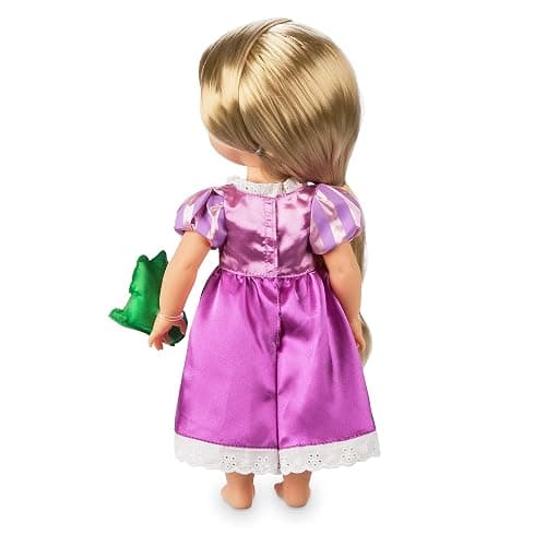 Disney Store Animators' Collection Rapunzel Doll, Tangled, 16 Inches, Includes Pascal with Molded Details, Fully Posable Toy in Satin Dress - Suitable for Ages 3+ Toy Figure thumbnail 3