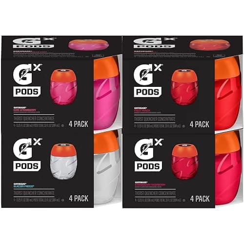 Gatorade Gx Hydration System, Non-Slip Gx Squeeze Bottles & Gx Sports Drink Concentrate Pods - Image 1