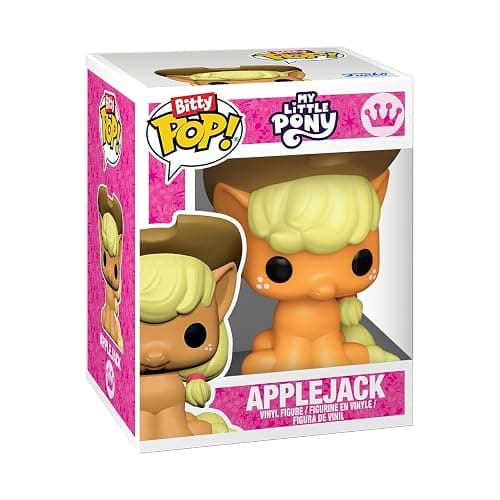 Funko Pop! Bitty: My Little Pony - Rainbow Dash, Sweetie Belle, Applejack, and Spike - 0.9 Inch (2.2 Cm) - Cartoon Collectable - Gift Idea - Stackable Display Shelf Included thumbnail 6