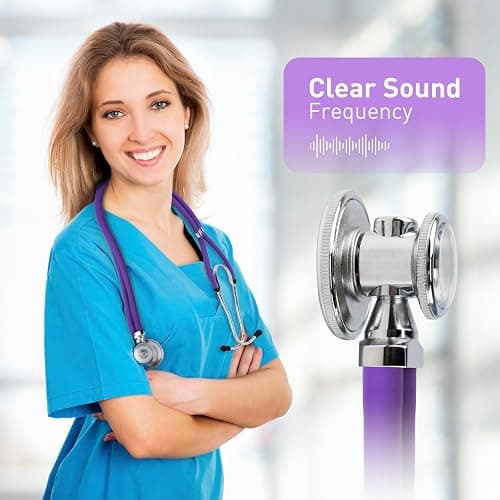Scian 13 Pcs Stethoscope Case Kits, Supplies Inclued, Perfect Nurse Gift Stethoscope Holder for Nurse Medical Student, Purple Portable First Aid Kit Bag with Medical Scissor,Nurse Accessories for Work thumbnail 4