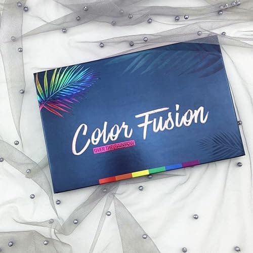 39 Colour Eyeshadow Palettes, Rainbow Colour Makeup Pallet, Glitter Matte Shimmer Metallic Pigmented Make up Professional Palette, Bright Powder Eye Pallets Makeup thumbnail 5