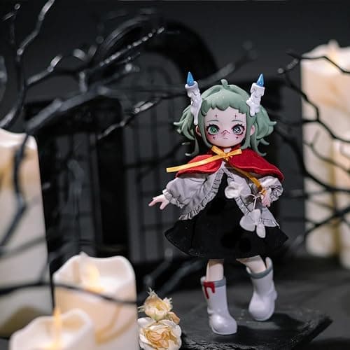 CALEMBOU BJD Blind Box, 1/12 Cute Nyssa Strange Nightmare Series BJD Doll, 5.5 Inches Collectable Action Figure for Birthday Gifts (Nyssa Strange Nightmare 1pc) thumbnail 8