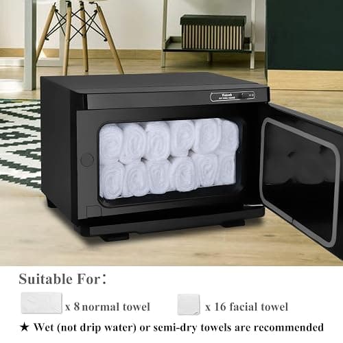 Hot towel warmer, 8L Towel Warmer Spa, Professional Towel Warmer for Facial,Small Towel warmer caddy for Salon,Spa, Message thumbnail 5