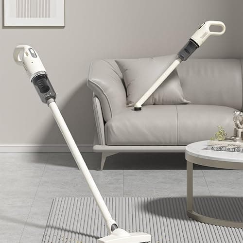 Oxxggkao Aspirateur sans fil ultra résistant avec triple filtration, aspiration 18 000 PA et animal domestique pour moquets/sols Aspirateur à main pour personnes âgées thumbnail 2