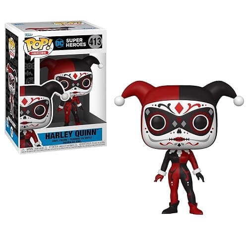 Funko Heroes: POP! Dia De Los DC Collectors Set - Bane, Batman, Harley Quinn, Joker thumbnail 6