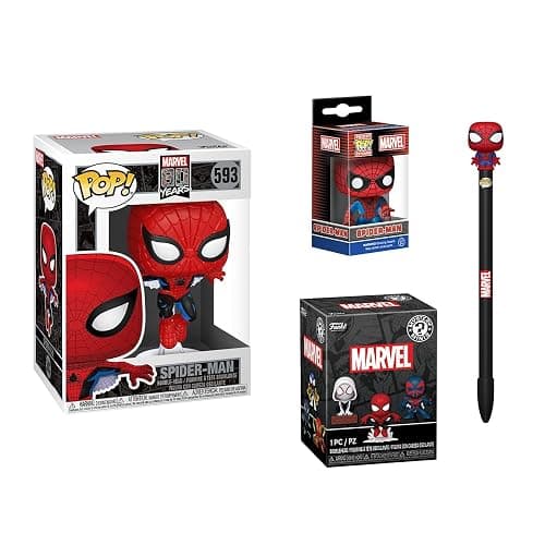 Funko Pop! Impulse Bundle: Marvel Comics - Spider-Man, 4-Pack - Collectable Vinyl Figure - Gift Idea - Official Merchandise - Toys for Kids & Adults - Bundle with Multiple Types of Funko Products! thumbnail 2