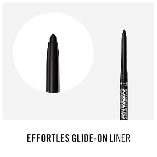 Rimmel London Scandaleyes Exaggerate Eye Definer, 001 Intense Black, 0.35g thumbnail 7