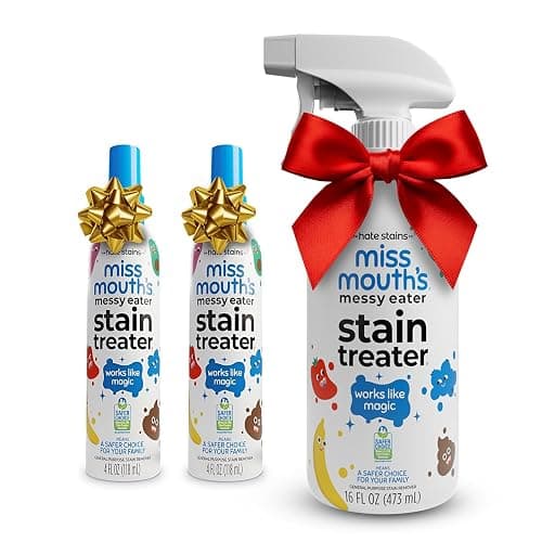 Miss Mouth's Messy Eater Stain Treater - 2 Pack Stain Remover Spray and 16oz Bottle - Image 1