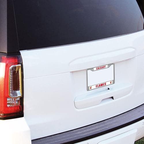 Rico Industries NCAA Premium 12" x 6" Chrome Frame with Plastic Inserts - Car/Truck/SUV Automobile Accessory thumbnail 3