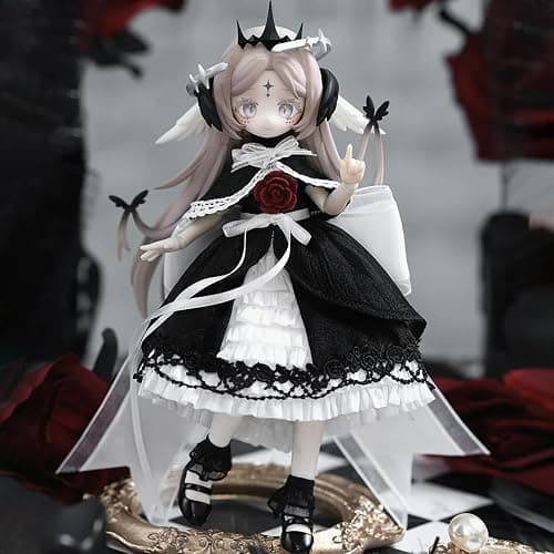 CALEMBOU BJD Blind Box, 1/12 Meki Creaters's Essence Series 16cm Ball Jointed Doll, Cute Dress Up Doll with Joints, Collection Action Figure for Birthday Christmas thumbnail 8