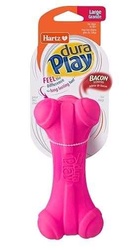 Hartz DuraPlay Bacon Scented Dog Toys, Large (Color May Vary) (Pack of 2) thumbnail 8