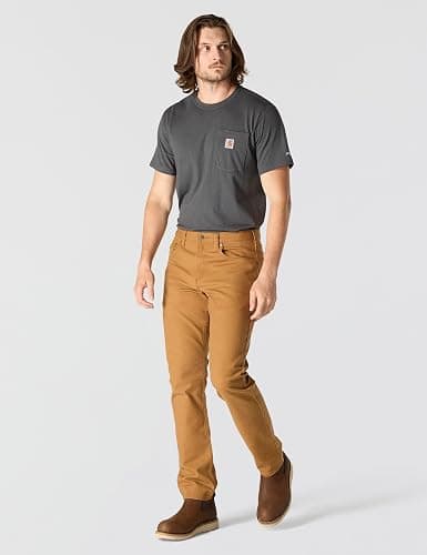Carhartt Men's Slim Tapered Rugged Flex® Duck Pant thumbnail 4