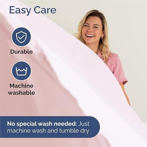 Full Size 4 Piece Sheet Set - Comfy Breathable & Cooling Bed Sheets Set - Hotel Luxury Bedding for Women, Men, Kids, Teens, Boys & Girls - Deep Pockets, Soft, Wrinkle Free - Oeko-Tex - Lavender Pink thumbnail 7