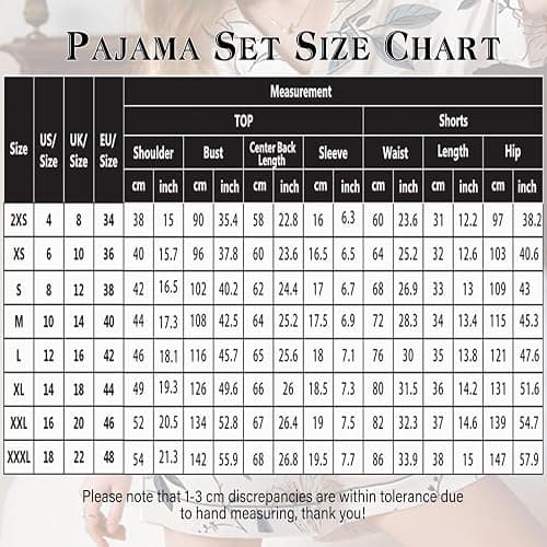 WJing Yi Jia 4Pcs Womens Satin Silky Pajama Sets Short Sleeve Shirt XS-4XL Floral Pajamas Set Soft PJ Loungewear Sleepwear thumbnail 2