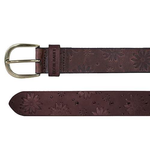 Eddie Bauer Women's Casual Leather Belts with Durable Metal Buckle thumbnail 2