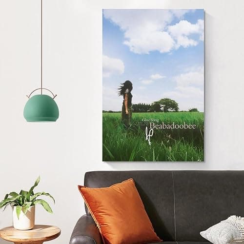 Beabadoobee Music Album Cover Signed Poster Prints Canvas Wall Art for Trendy Dorm Room Decor Aesthetic Gift 08x12inch(20x30cm) - 12L" x 8W" - Unframe-Poster thumbnail 4