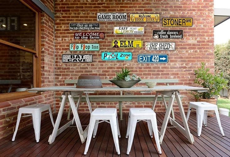 Adhd Ave Metal Tin Sign Funny 4x16 Inch Wall Art Home Decor Room Door Patio Garage Accessories Poster Gifts for Cafes Store Man Cave Bar Club thumbnail 2