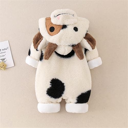 Tempura unisex-baby baby-boys Unisex Baby Fleece Thicken Romper thumbnail 6