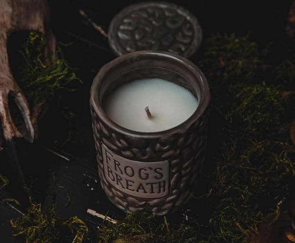 Disney The Nightmare Before Christmas Sally Frog's Breath Jar Ceramic Candle | Floral Muguet Fragrance with 35-Hour Burn Time thumbnail 6